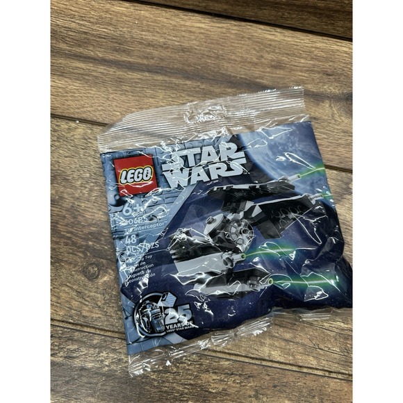 IN HAND New/Factory Sealed 2024 Lego Star Wars 30685 TIE Interceptor Polybag Set - Picture 2 of 4